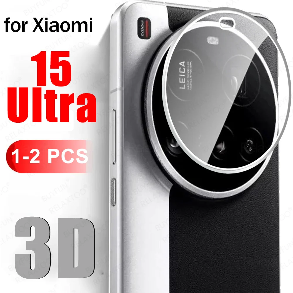 Xiaomi Photography Kit 15 Ultra - 1-2 sztuki zakrzywionej osłony kamery HD