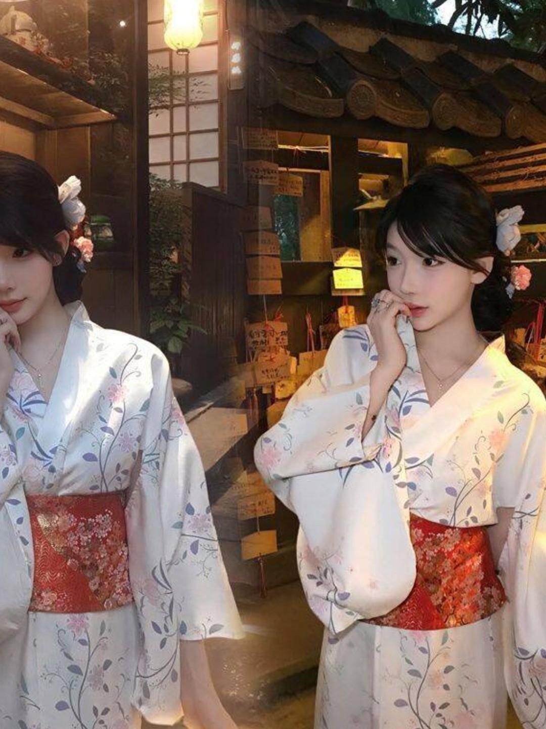 Photography Year - Tradycyjny japoński szlafrok w stylu kimono,