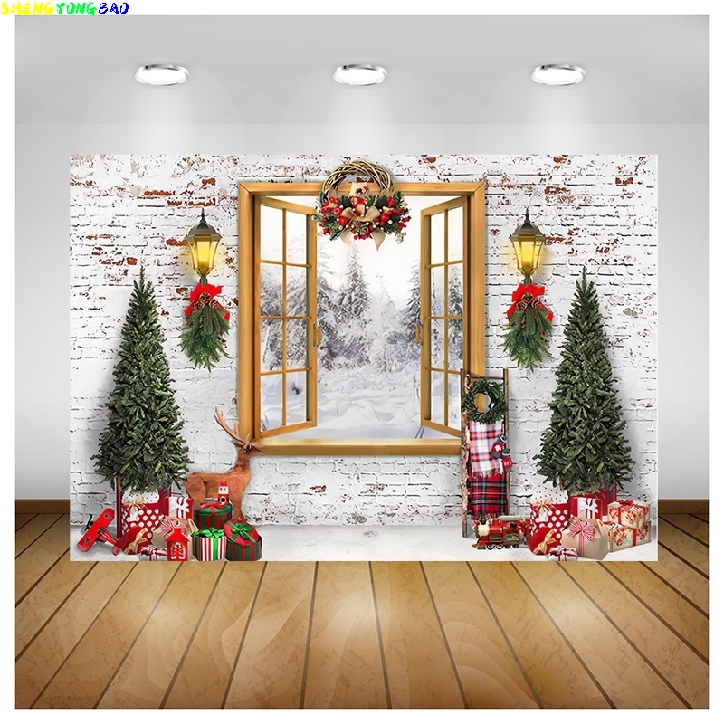 Photography Backdrop Muslin - Tło fotograficzne winylowe na zamówienie, choinka,