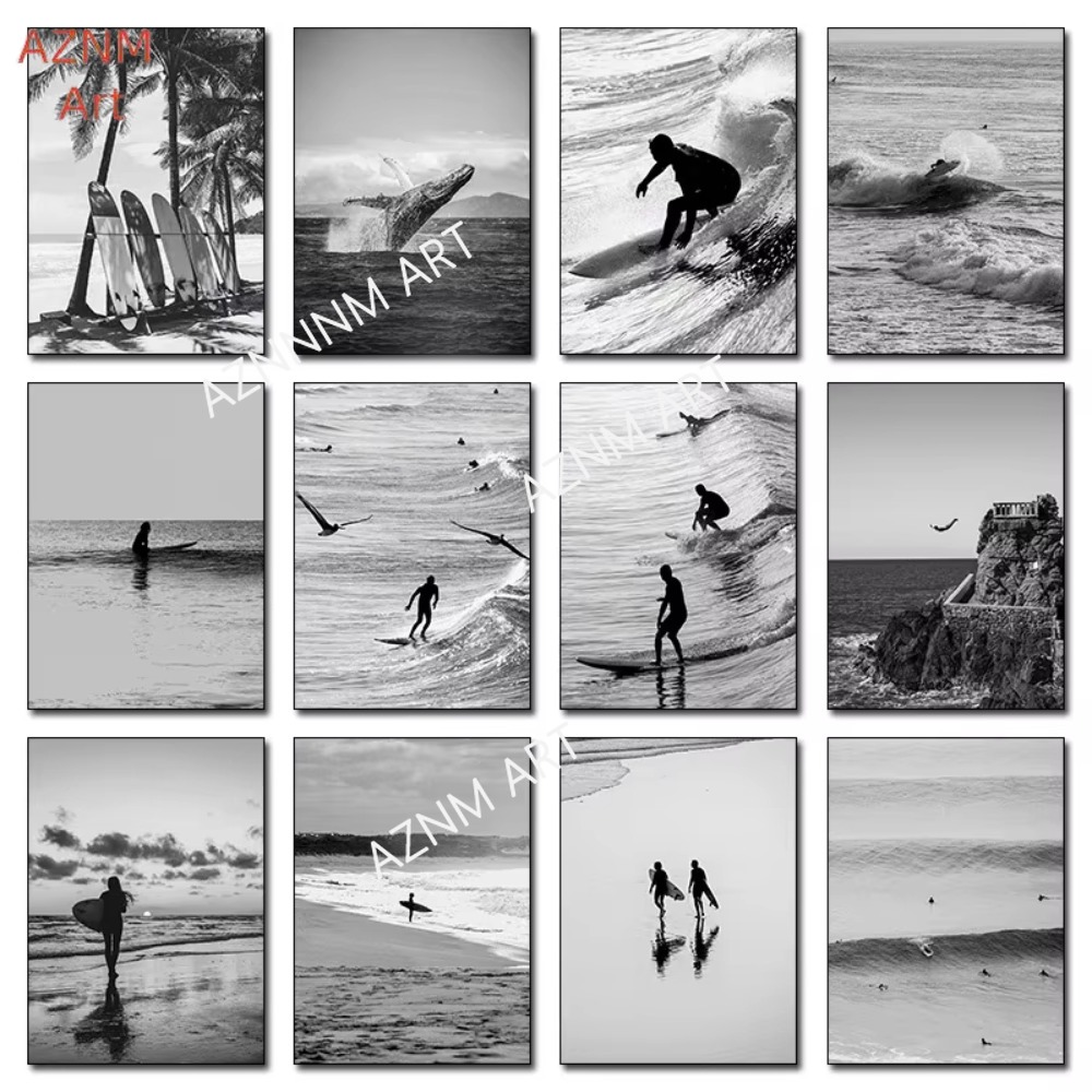 Photography Black And White - 1 szt., Plakat fotograficzny z motywem