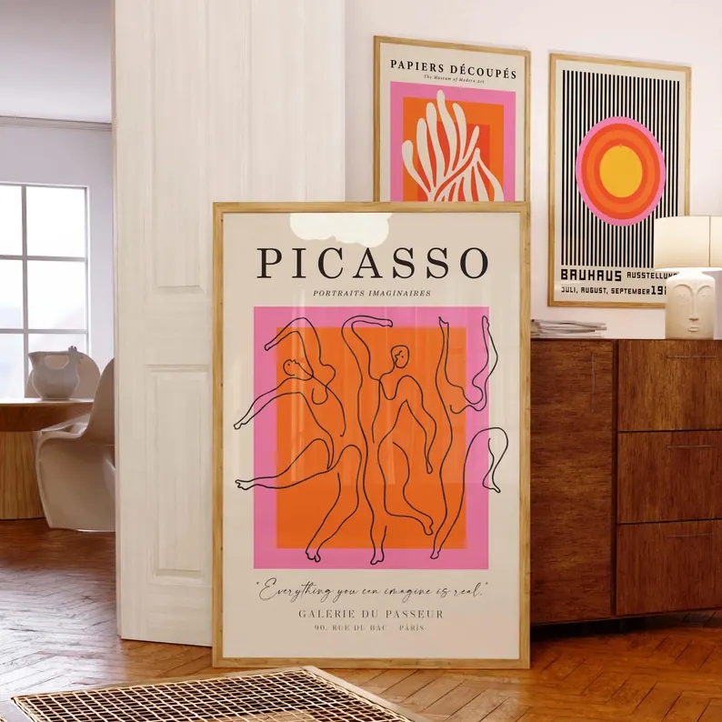 3 szt. Nowoczesne pomarańczowe – Photography Interior recenzja i cena