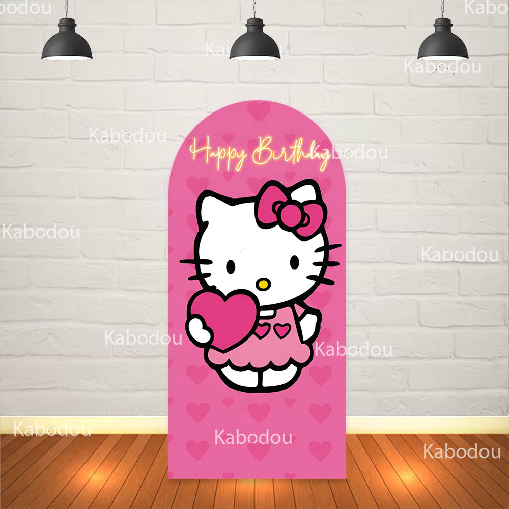 Tło Hello Kitty Różowa Łukowa  – Photography Cheat Sheet recenzja i cena