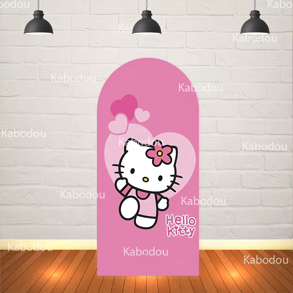 Tło Hello Kitty Różowa Łukowa  – Photography Cheat Sheet recenzja i cena